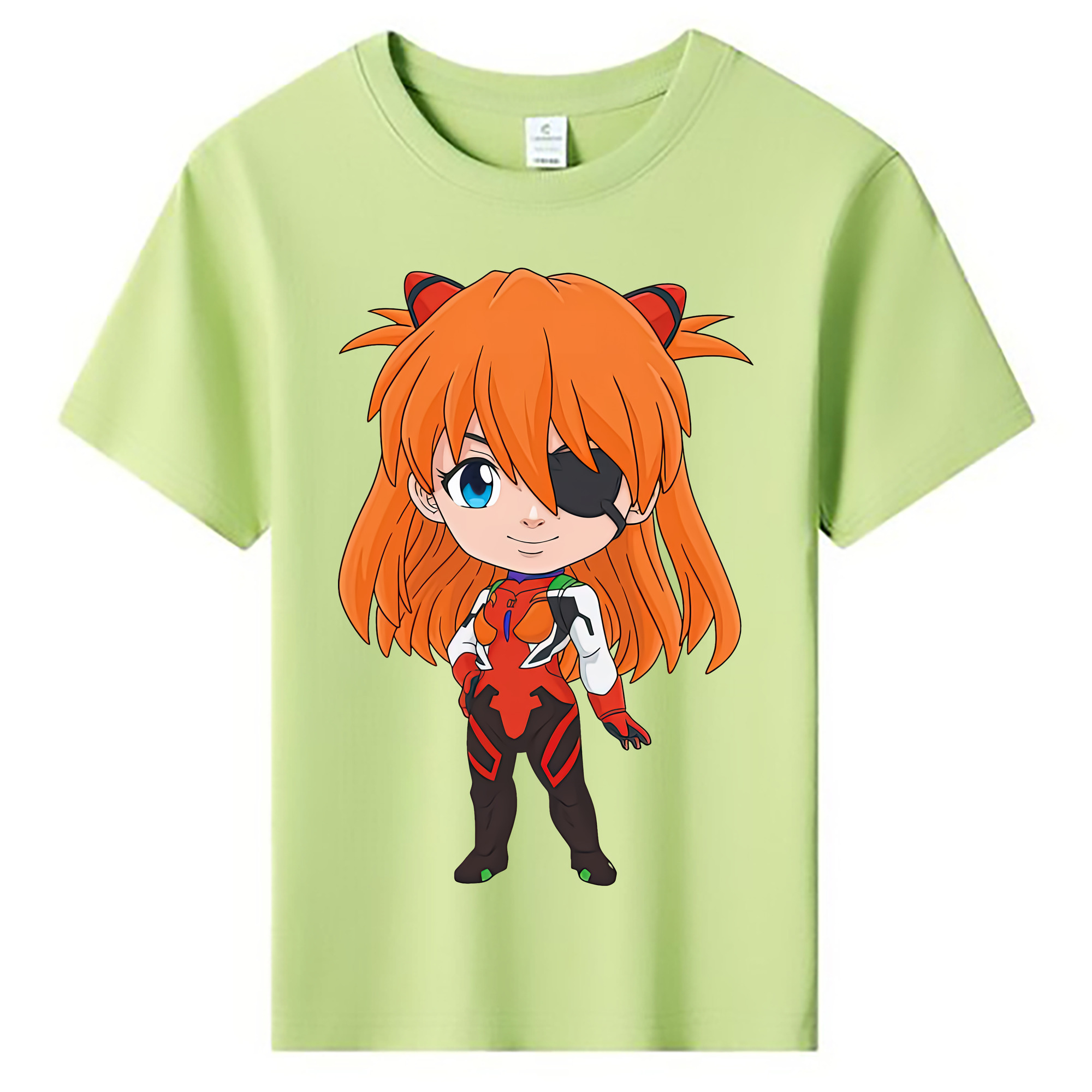 （画像用） EVA 新世紀エヴァンゲリオン 綿100％キッズTシャツ（フロントプリント）